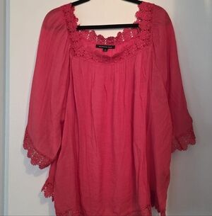 Zac & Rachel Crochet Top